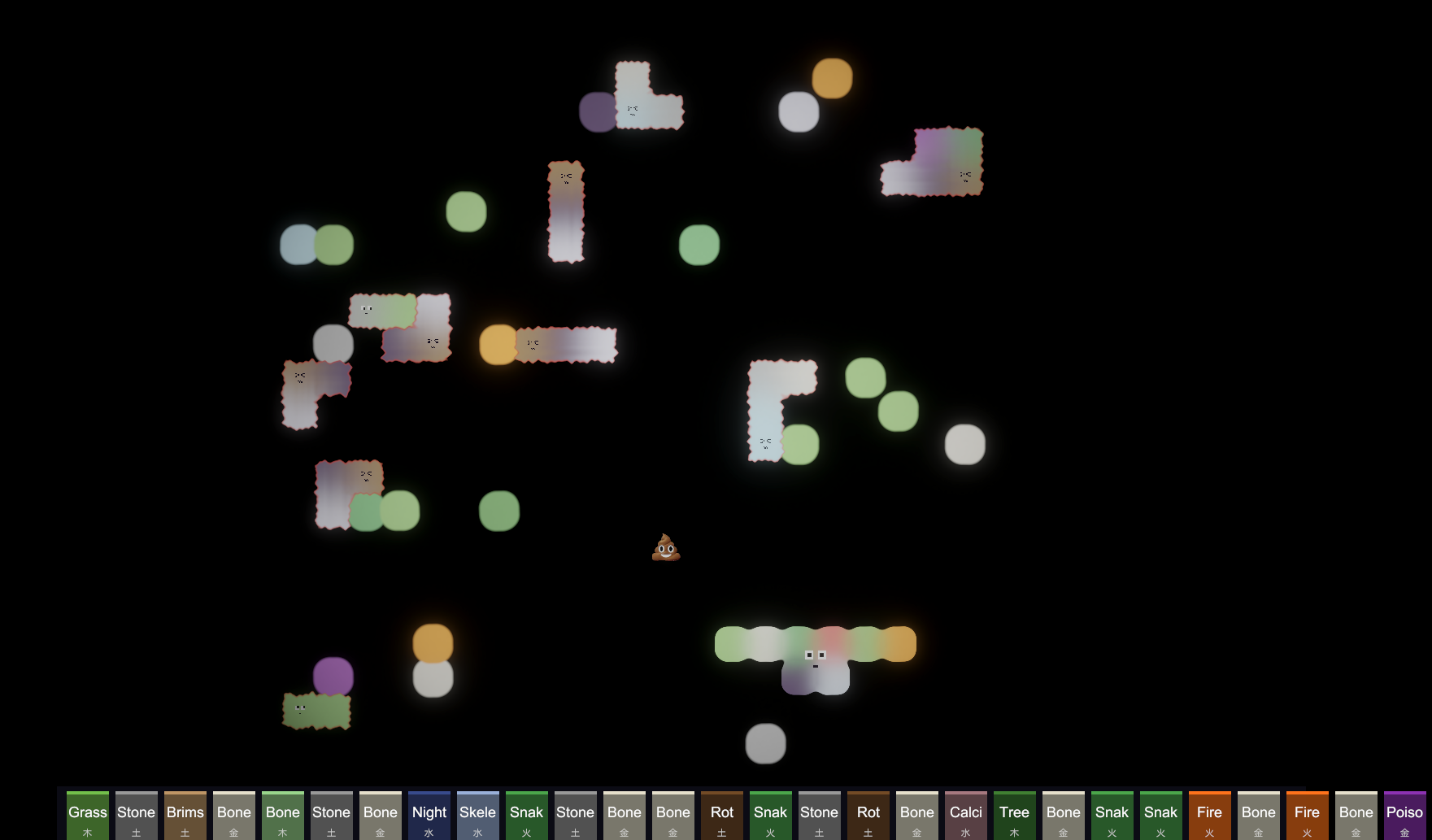 Main game scene before spine migration